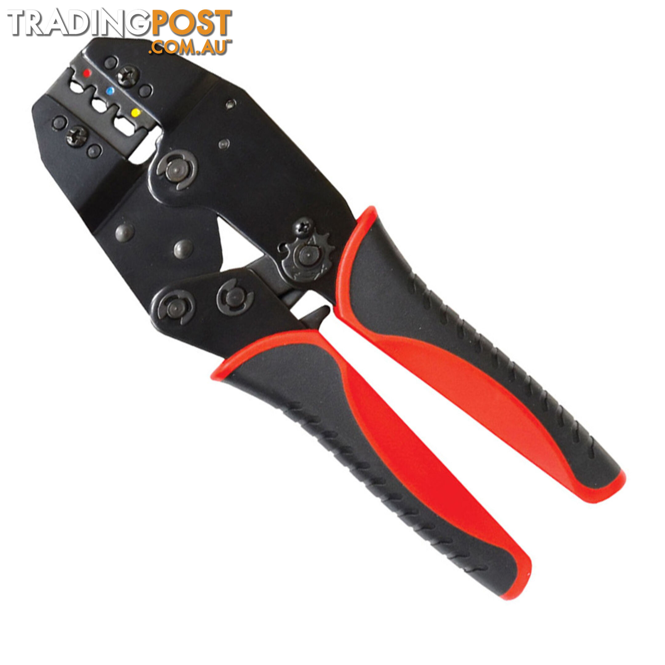 Mixed Crimp Terminal Kit  with Ratchet Crimping Plier and Wire Stripper 450pc SKU - PT20701