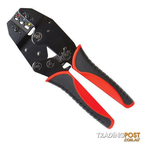 Mixed Crimp Terminal Kit  with Ratchet Crimping Plier and Wire Stripper 450pc SKU - PT20701