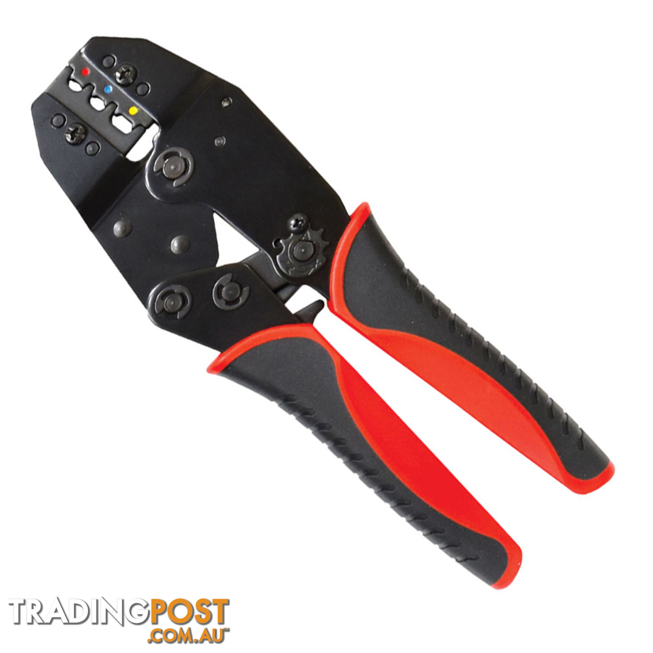 Mixed Crimp Terminal Kit  with Ratchet Crimping Plier and Wire Stripper 450pc SKU - PT20701