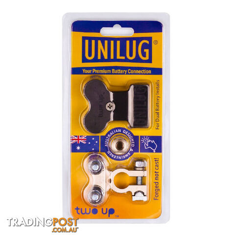 Unilug Two Up Battery Connector with Cover and Adaptor SKU - E55-0051, E55-0050