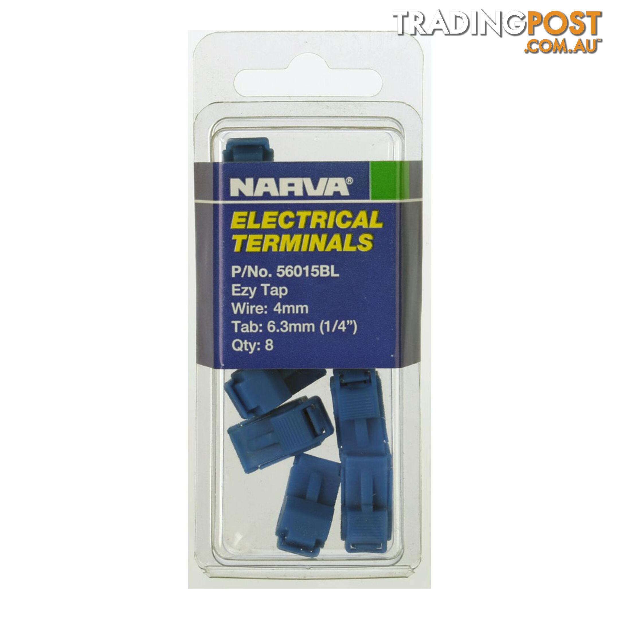 Narva Ezy-Tap Wire Joiners Insulated Wire 4mm Blue SKU - 56015BL