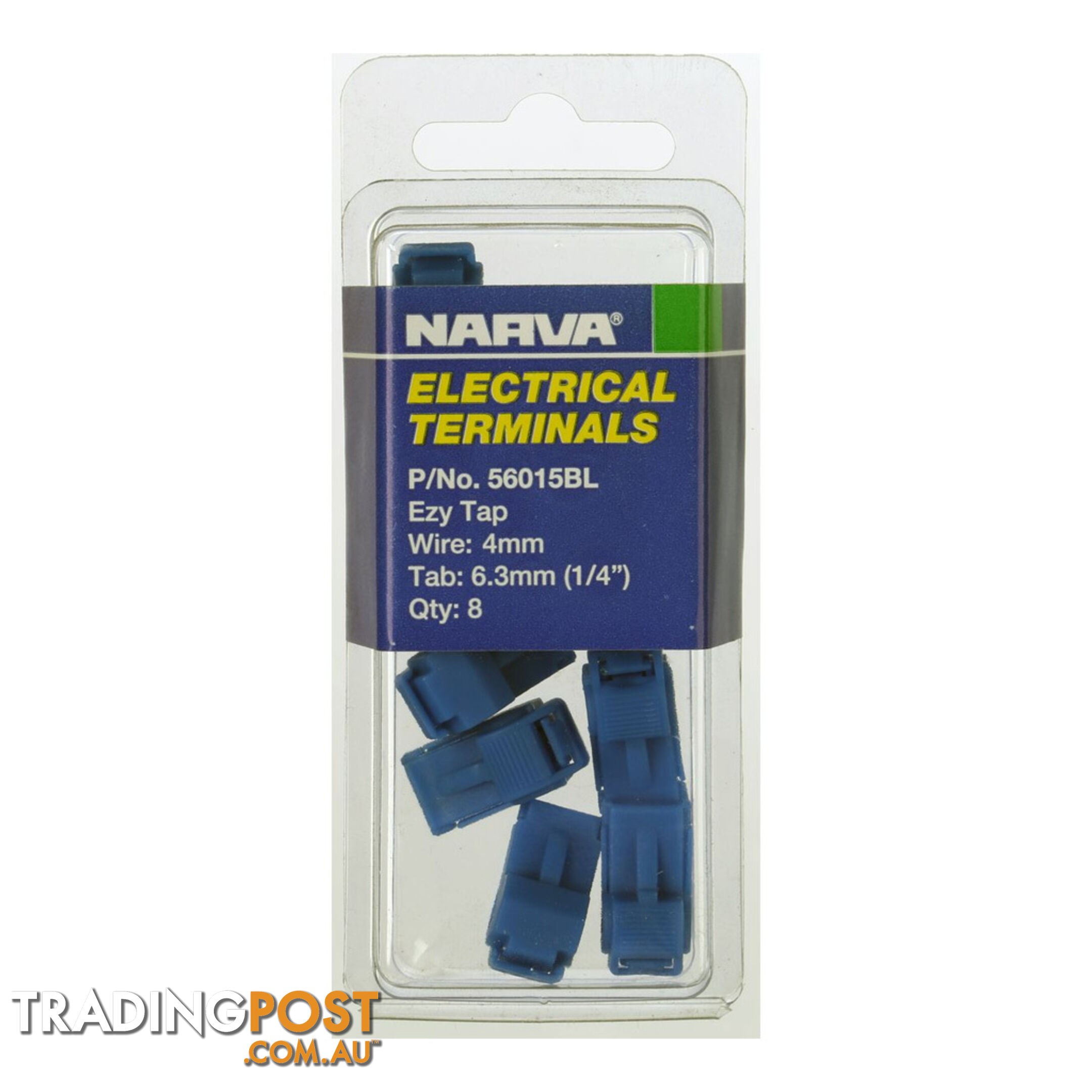 Narva Ezy-Tap Wire Joiners Insulated Wire 4mm Blue SKU - 56015BL