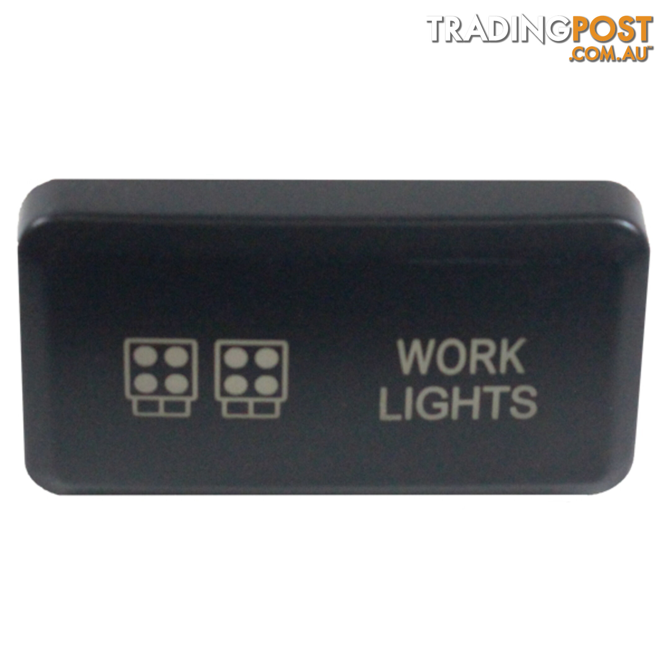 LED Work Light Switch Compatible with Toyota 12V Blue B/Light SKU - BB-10242