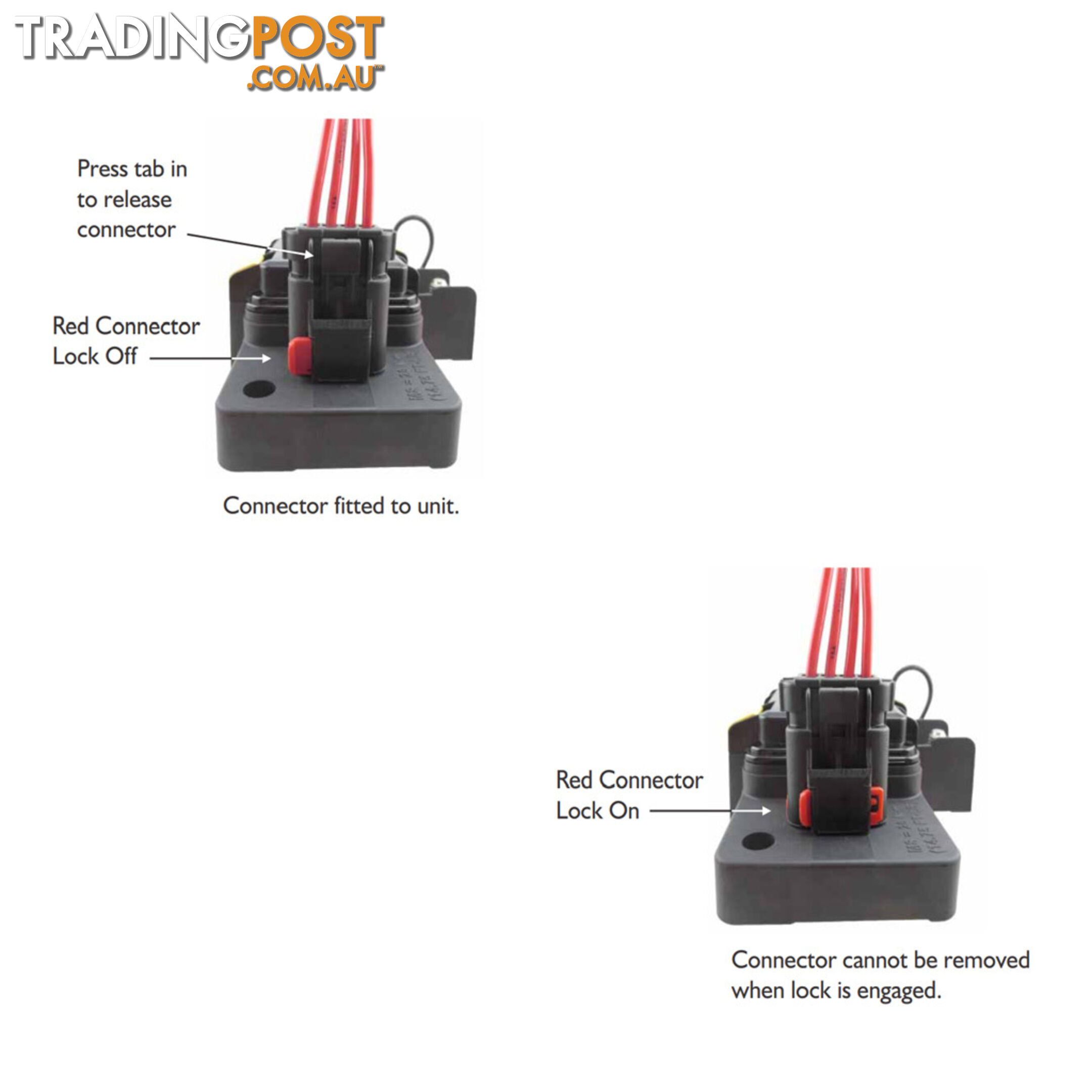 Power Distribution Module 3 x Midi, 4 x Auto Fuse Max: 350a, 32v SKU - 880073