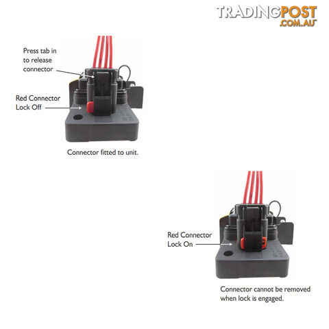 Power Distribution Module 3 x Midi, 4 x Auto Fuse Max: 350a, 32v SKU - 880073