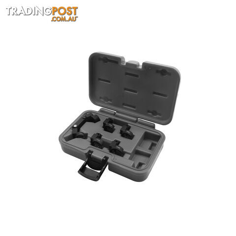 Toledo 3/8 " Sq. Dr Auto Flexing Line Socket Set Size 11-17mm 6pc SKU - 304599