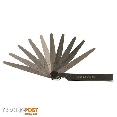 Toledo Tapered Feeler Gauge  - 10 Blade Metric (0.04â0.63mm) SKU - 301159