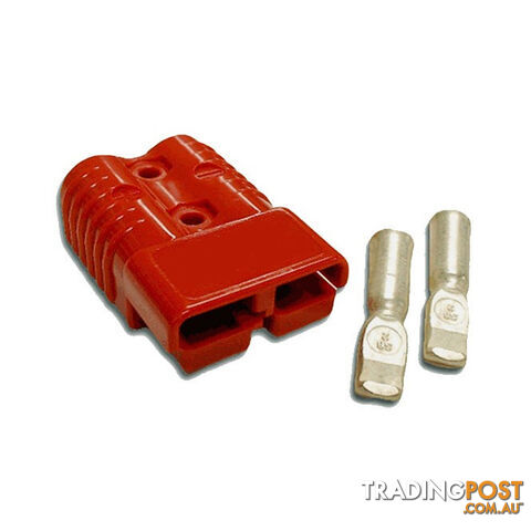 50 amp Anderson Plug Red (Single) inc Terminals SKU - 10041