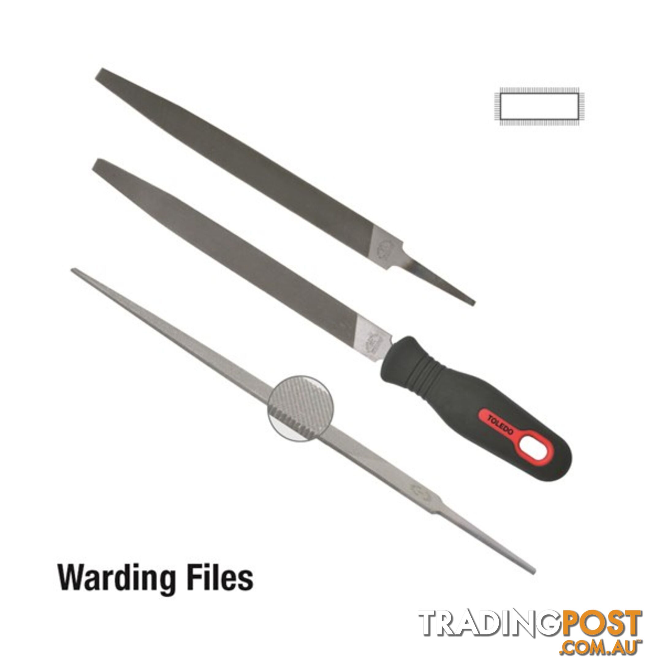 Warding File Bastard  - 200mm SKU - 08WF01CD