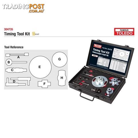 Toledo Timing Tool Kit  - Audi   Volkswagen  - (Duplicate Imported from WooCommerce) SKU - 304735