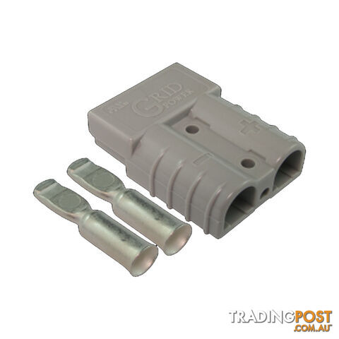 50 amp Anderson Plug Grey (Single) inc Terminals SKU - 10040 - photo 2 of 2