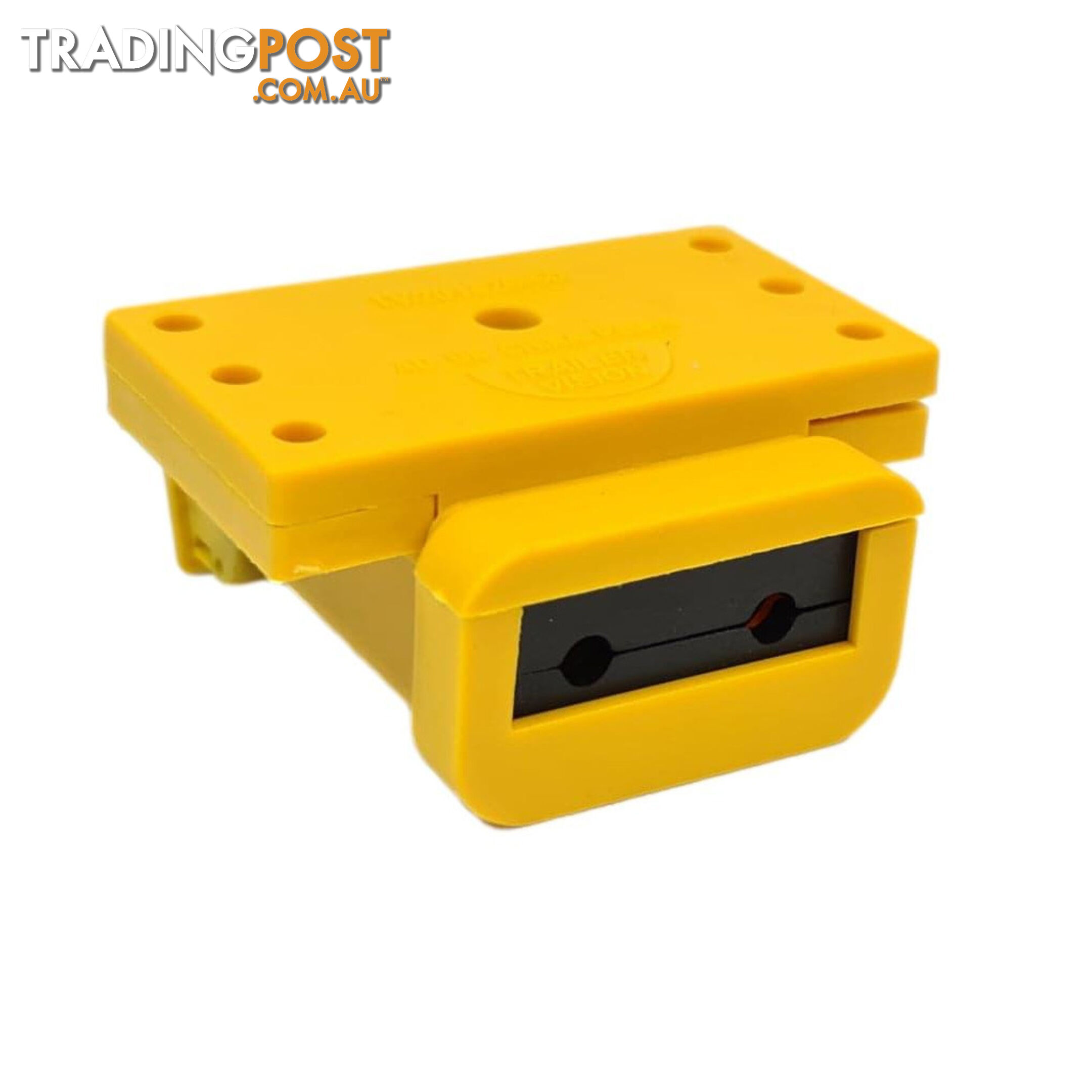 50amp Anderson Plug Yellow Mounting Kit Connector Cover Assembly with LED Power Indicator SKU - TV-201426-50Y