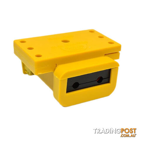 50amp Anderson Plug Yellow Mounting Kit Connector Cover Assembly with LED Power Indicator SKU - TV-201426-50Y