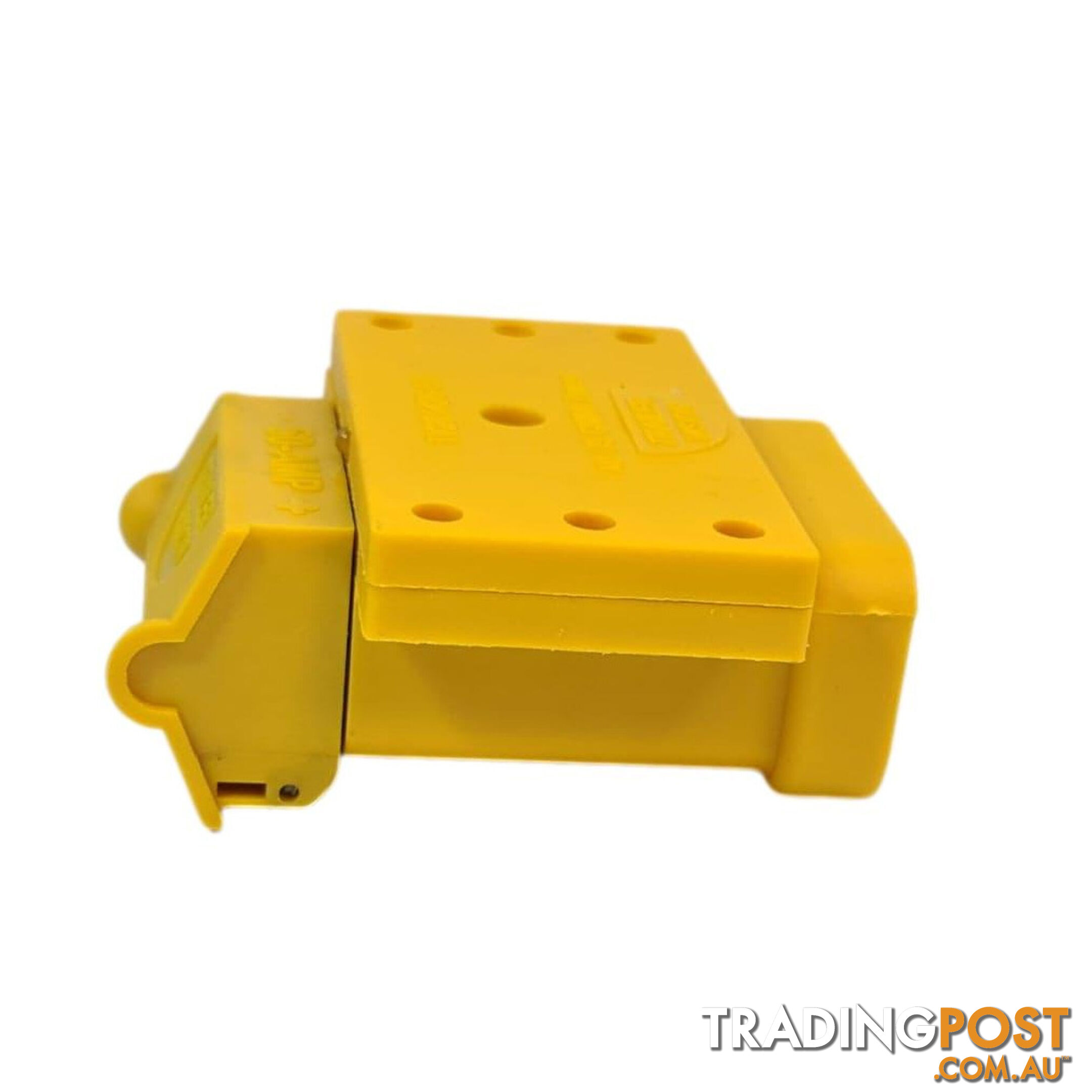 50amp Anderson Plug Yellow Mounting Kit Connector Cover Assembly with LED Power Indicator SKU - TV-201426-50Y