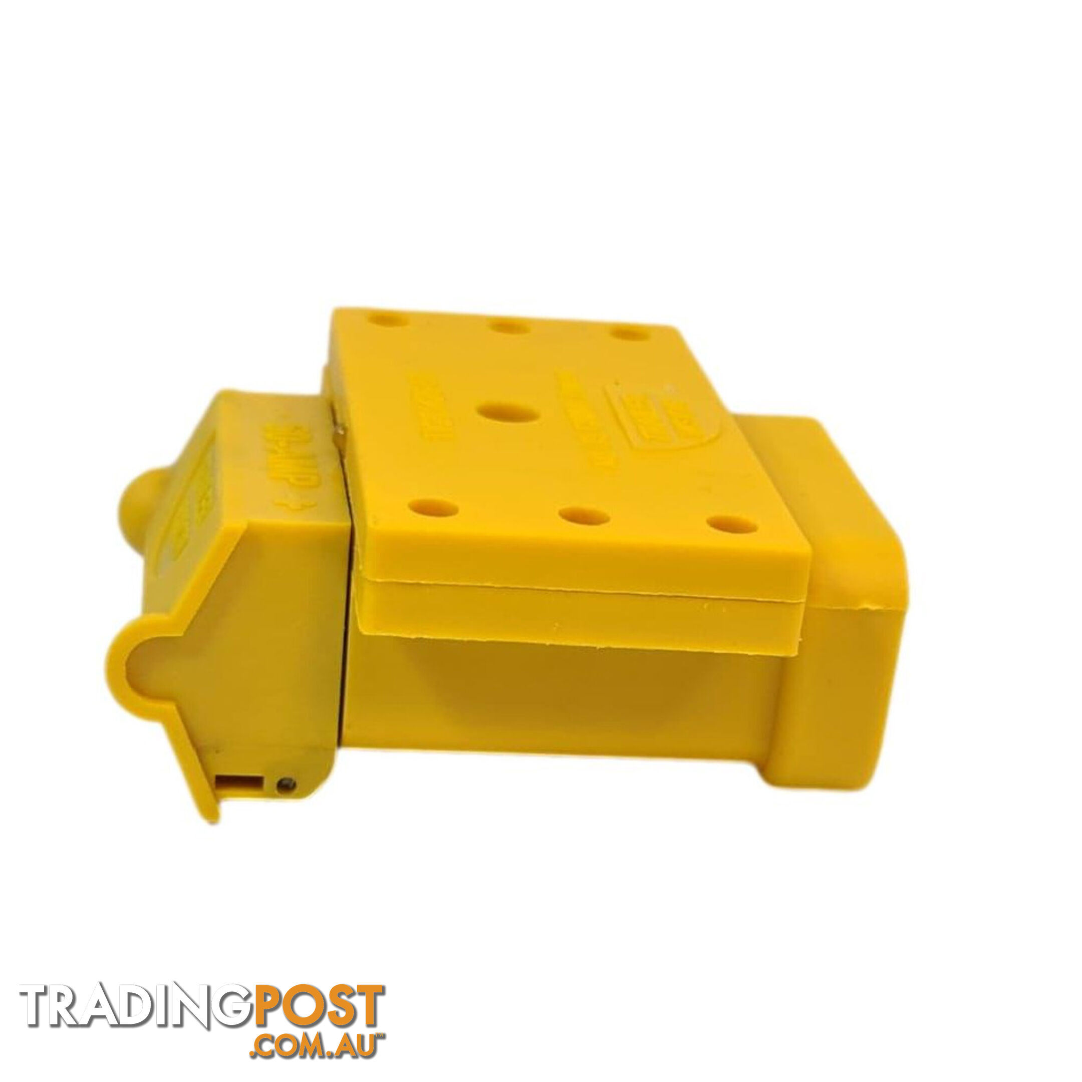 50amp Anderson Plug Yellow Mounting Kit Connector Cover Assembly with LED Power Indicator SKU - TV-201426-50Y