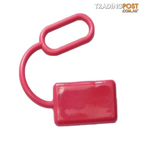 50a Anderson Dust Cap Rubber Red 1pc SKU - BB-50ampCapRed