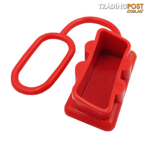 50a Anderson Dust Cap Rubber Red 1pc SKU - BB-50ampCapRed