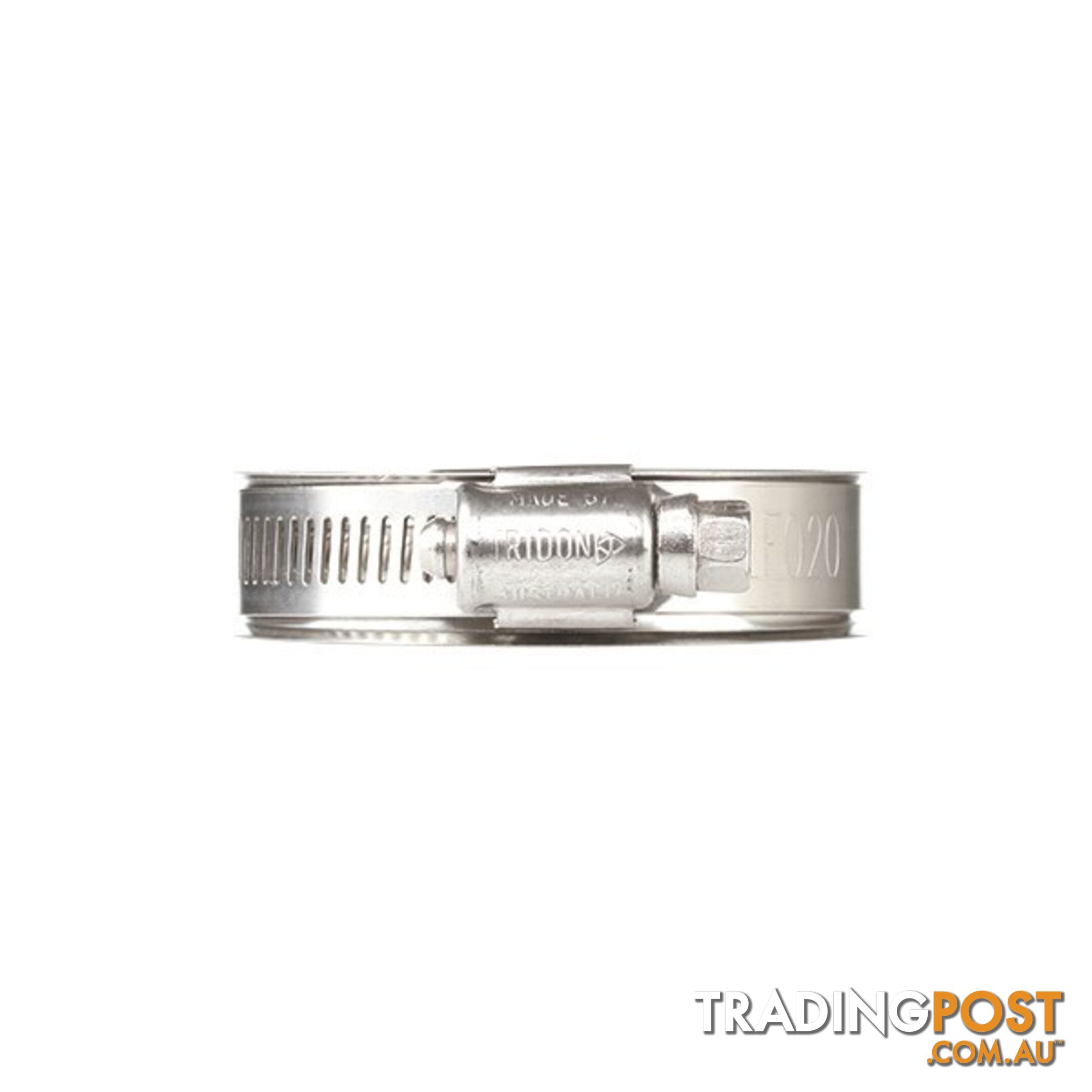 Tridon Lay Flat Hose Clamp 2 " Perforated Band Full SS with Sleeve 10pk SKU - LF020P