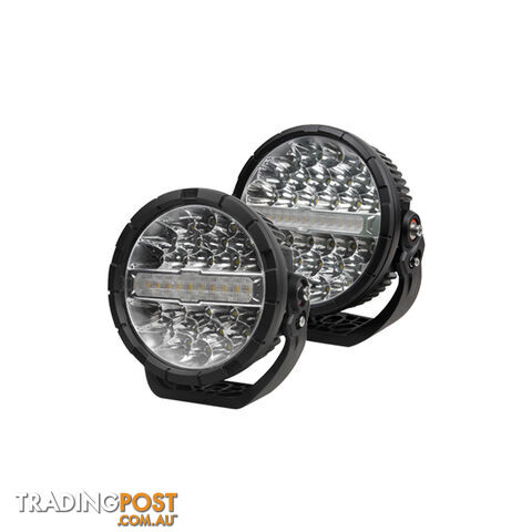 WhiteVision 7 " or 9 " HD LED Driving Lights w/ Park Function   DRL SKU - LDL9700, LDL9900