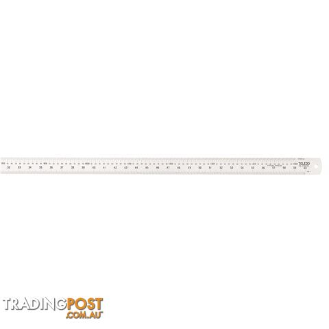 Toledo Stainless Steel Single Sided Rule Metric   Imperial  - 1500mm SKU - 150060