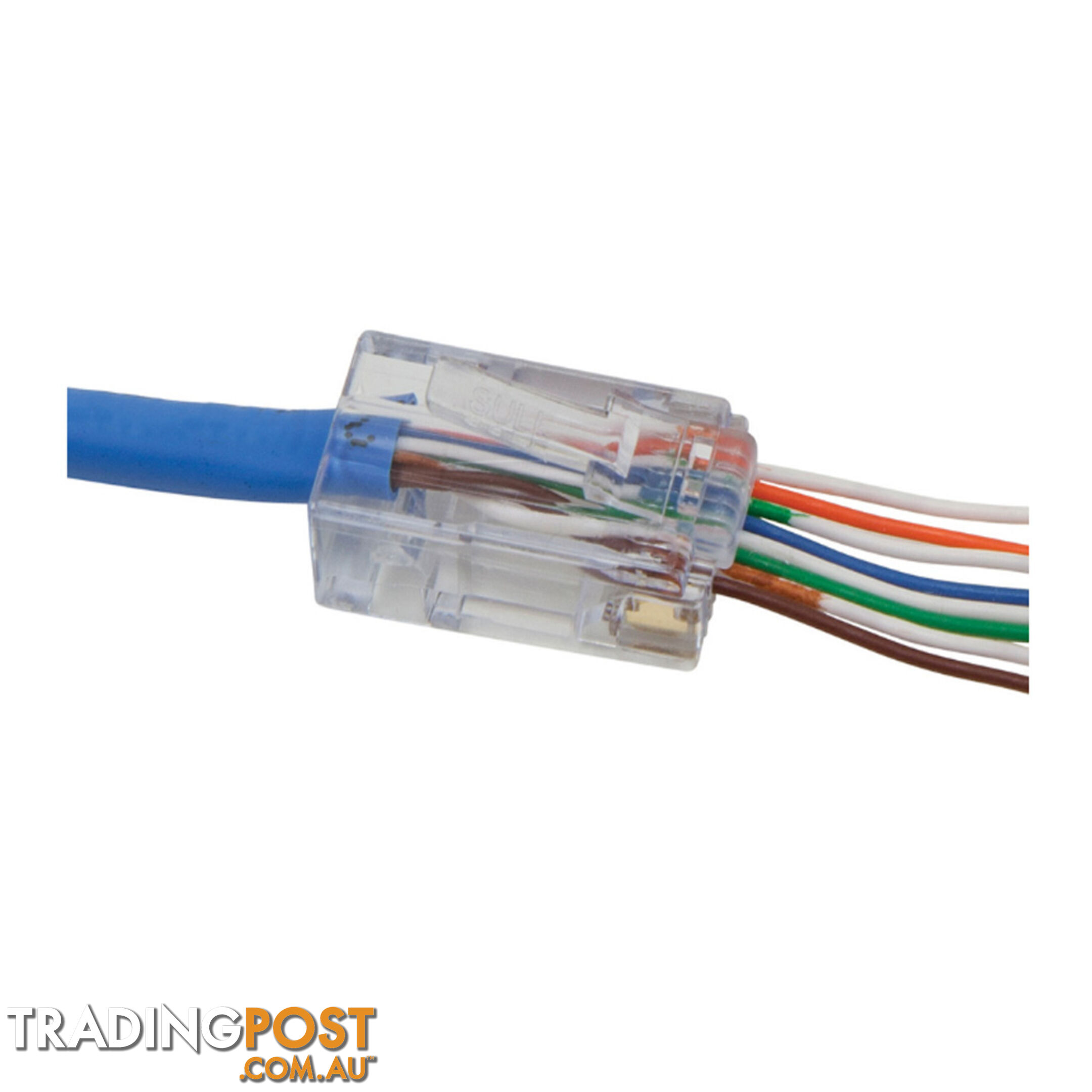 Klein Pass-Thru Modular Data Plug CAT5E 50pk SKU - VDV826-702