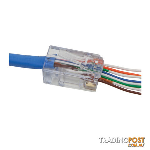 Klein Pass-Thru Modular Data Plug CAT5E 50pk SKU - VDV826-702