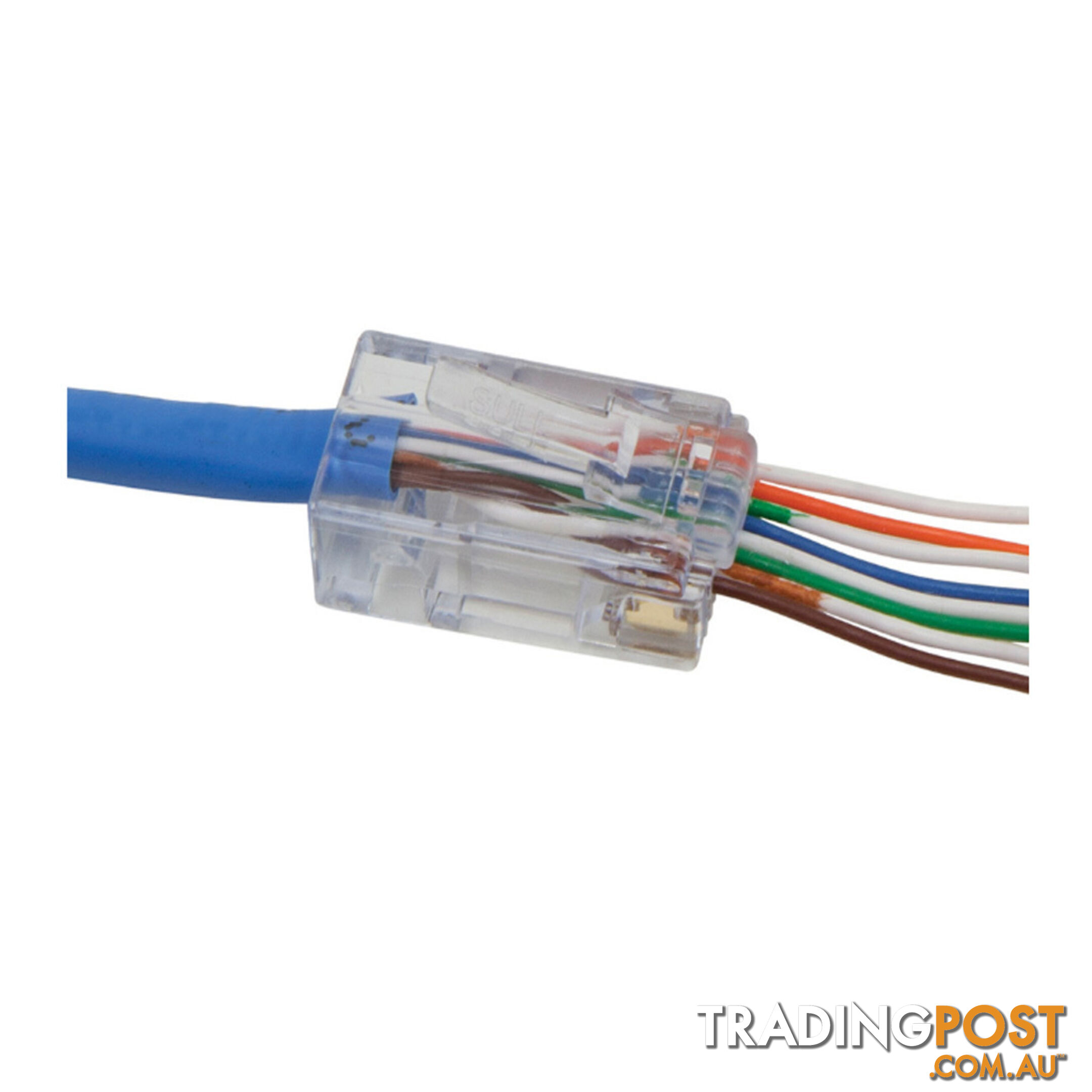 Klein Pass-Thru Modular Data Plug CAT5E 50pk SKU - VDV826-702