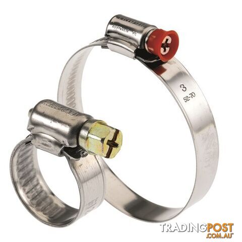 Tridon Part S.S Hose Clamp 35mm-53mm Multi Purpose Solid Band 10pk SKU - MP2P