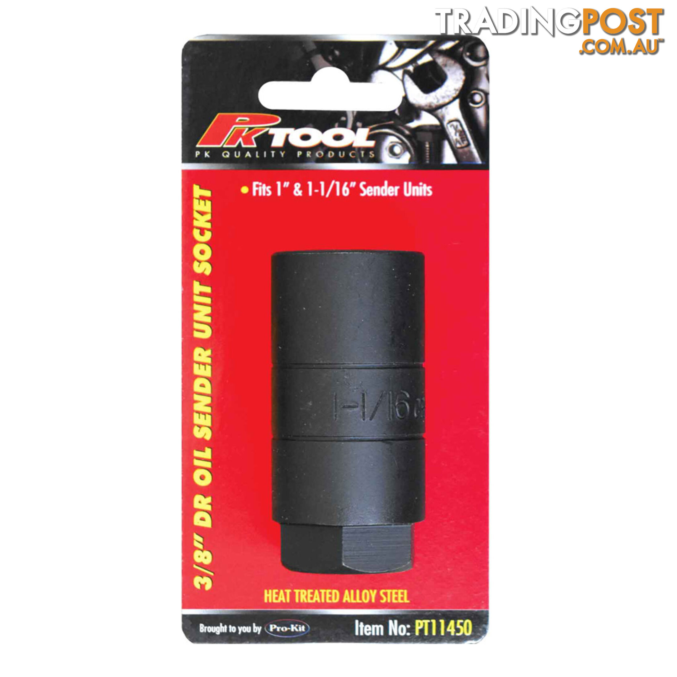 PK Tools Oil Pressure Switch Socket 3/8 "Dr Fits 26mm / 27mm (1 " / 1 1/16 ") SKU - PT11450