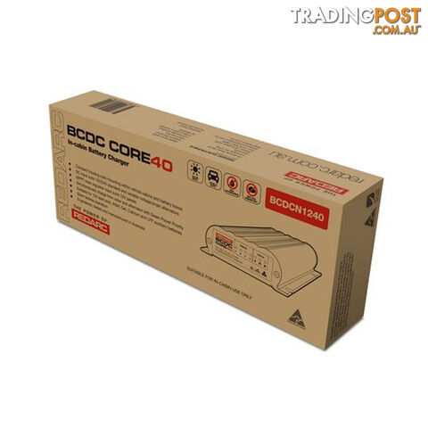 Redarc 40amp BCDCN1240 Charger 12/24v 2 Year Warranty SKU - BCDCN40Core