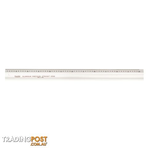 Toledo Aluminuim Straight Edge Rule 1000mm Single Sided Metric SKU - SE1000