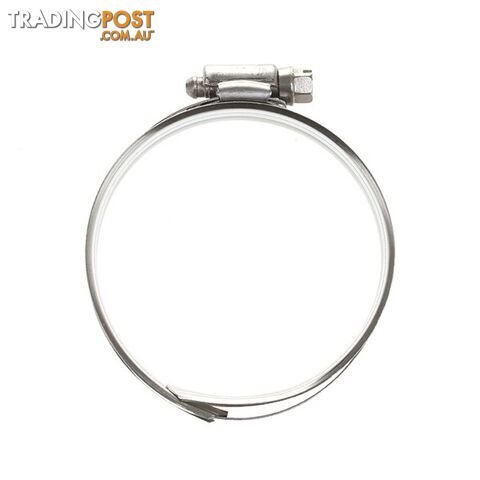 Tridon Lay Flat Hose Clamp 2.5? Perforated Band Full SS with Sleeve 10pk SKU - LF025P