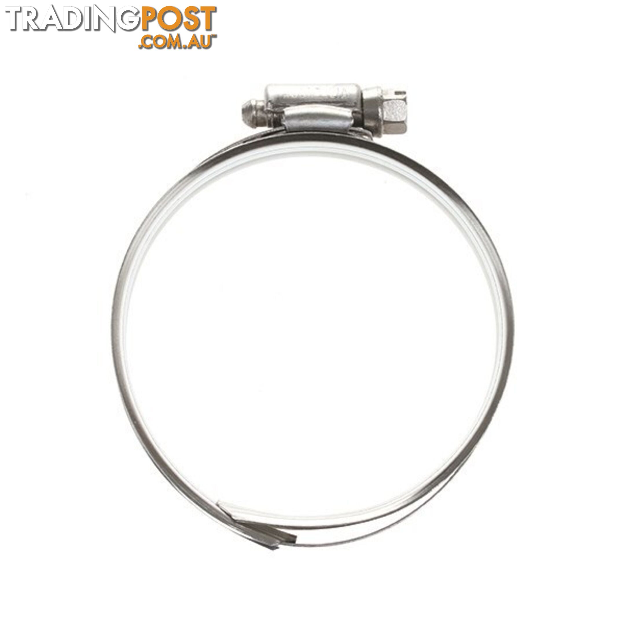 Tridon Lay Flat Hose Clamp 2.5? Perforated Band Full SS with Sleeve 10pk SKU - LF025P