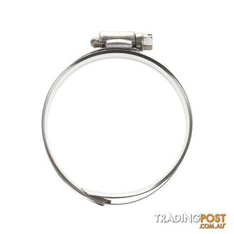 Tridon Lay Flat Hose Clamp 2.5? Perforated Band Full SS with Sleeve 10pk SKU - LF025P