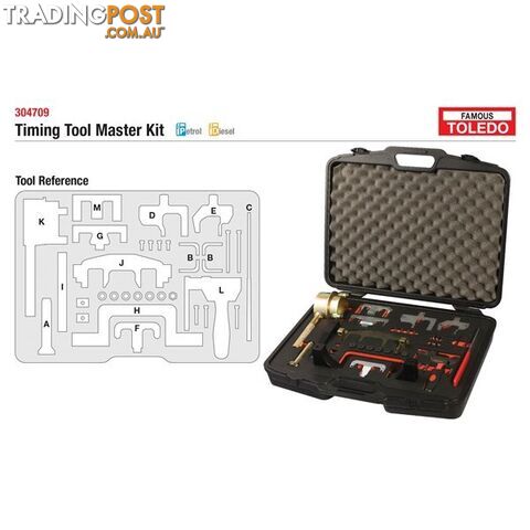 Toledo Timing Tool Kit  - Mercedes SKU - 304709