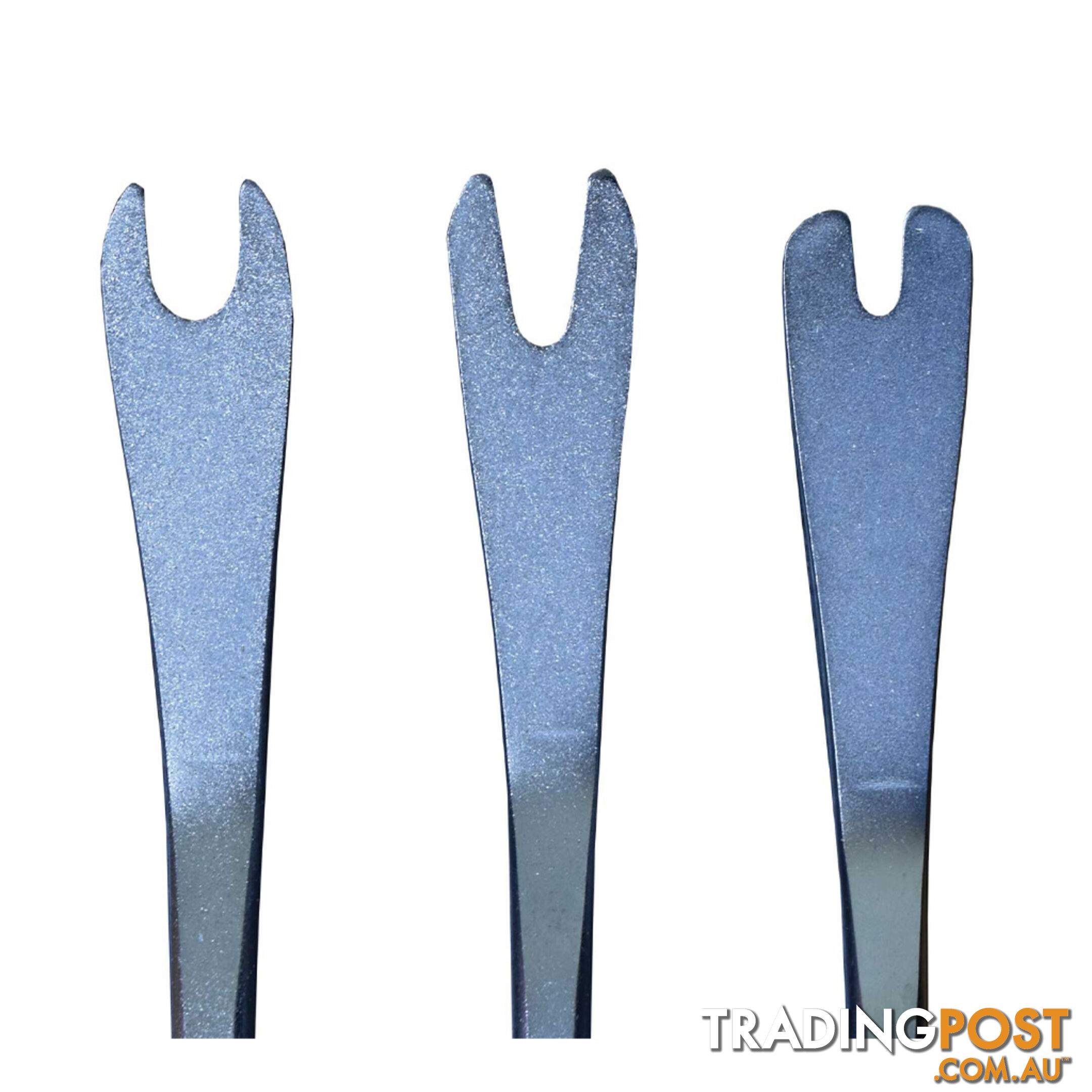 PK Tools Door Trim Clips Removal 3pc Set 4.5mm, 6mm, 9.5mm   380mm Length SKU - PT70902