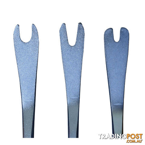 PK Tools Door Trim Clips Removal 3pc Set 4.5mm, 6mm, 9.5mm   380mm Length SKU - PT70902