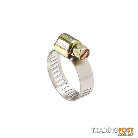 Tridon Part S. Steel Hose Clamp 22mm â 45mm Micro Perforated Band 10pk SKU -...