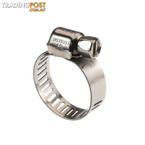 Tridon Full S. Steel Hose Clamp 11mm â 18mm Micro Perforated Band 10pk SKU -...