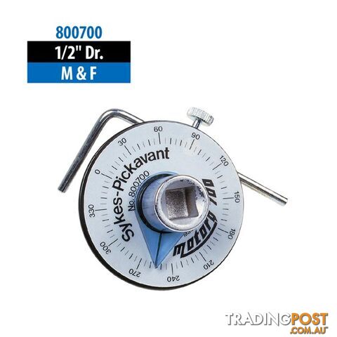 Sykes Angular Torque Gauge 1/2 " Dr. SKU - 800700