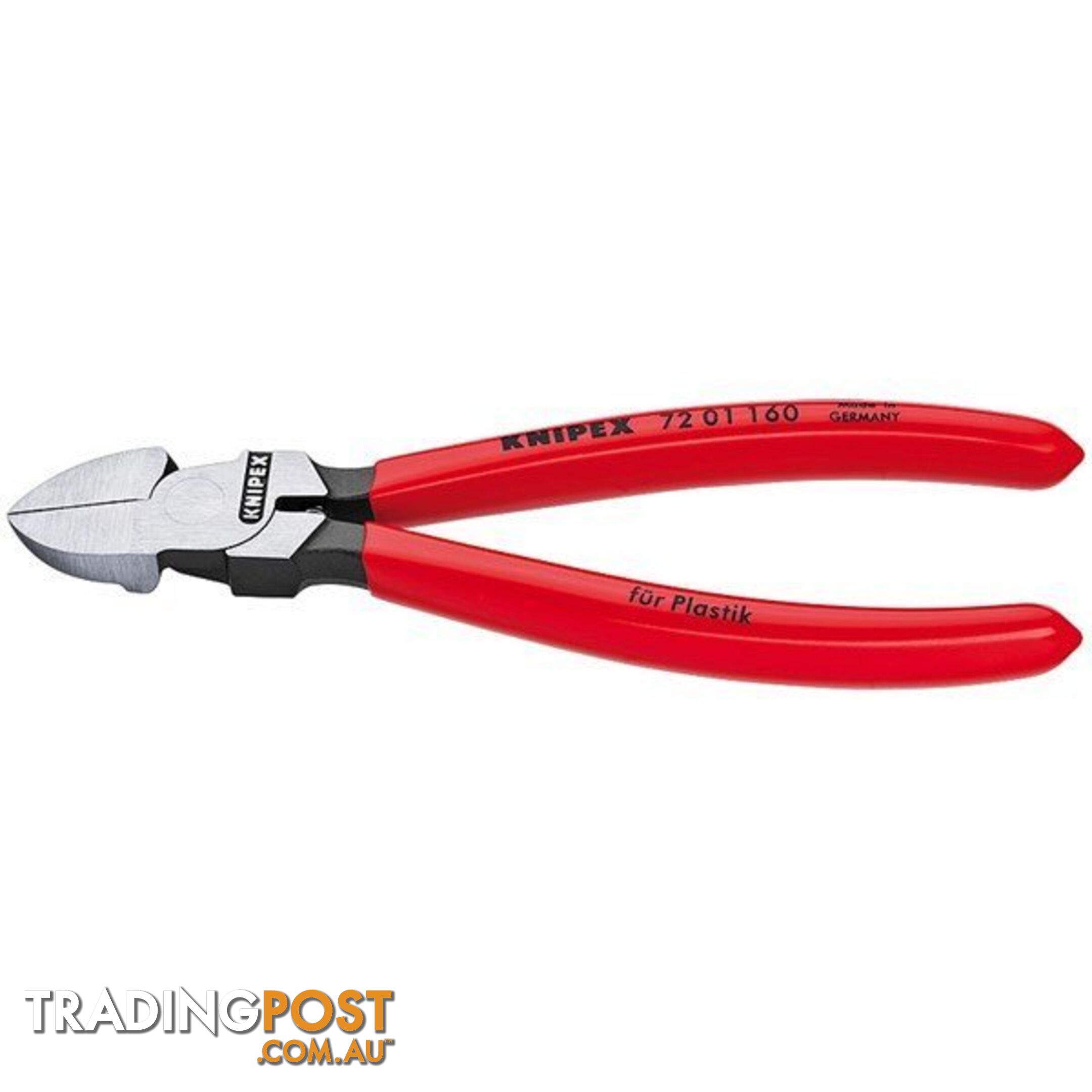 Knipex 180mm Diagonal Cutters for Plastic SKU - 7201180