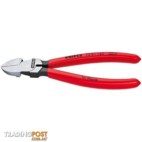 Knipex 180mm Diagonal Cutters for Plastic SKU - 7201180