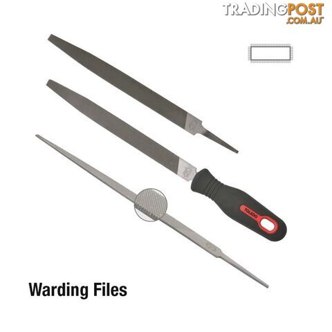 Toledo Warding File Smooth  - 100mm SKU - 04WF03CD