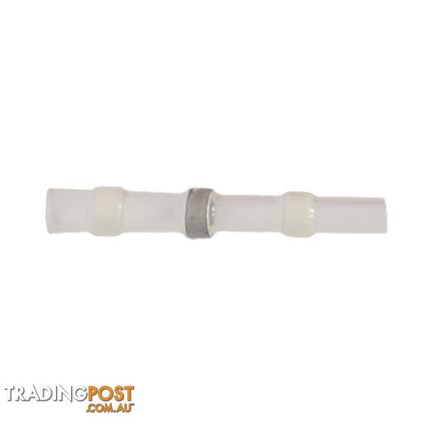 Heat Shrink Solder Splice White AWG 26  - 24 (.25- .35mm2) 25pc SKU - LV2696