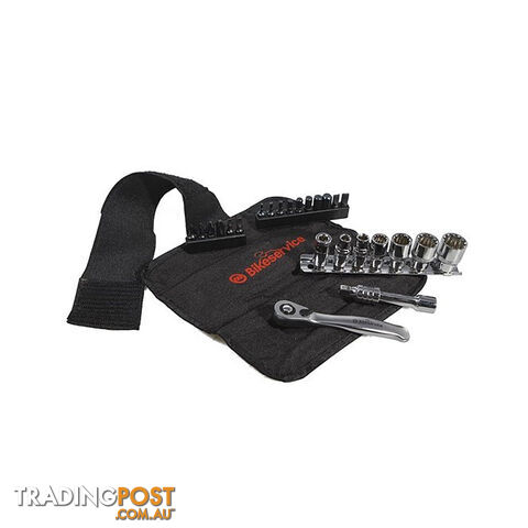 Bikeservice Personal Socket and Spanner Tool Pack  - 26pc SKU - BS9728