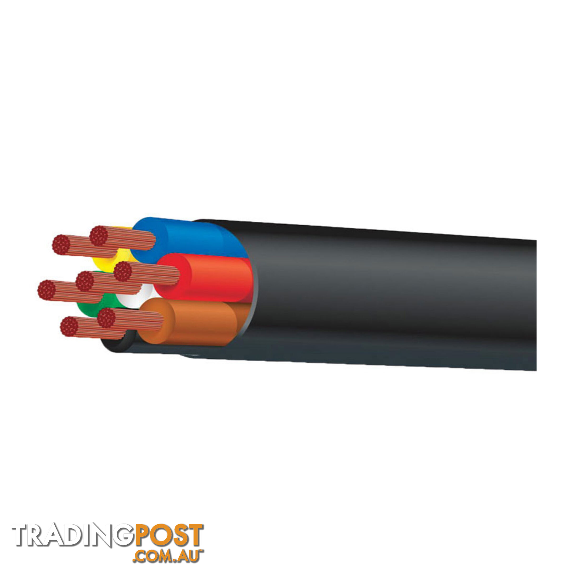 Trailer Wire 5 or 7 Core 4mm Tycab Brand Various Lengths