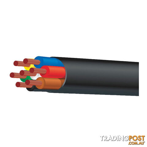 Trailer Wire 5 or 7 Core 4mm Tycab Brand Various Lengths