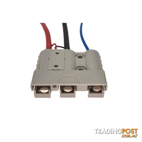 Trailer Vision 50a 3 Pin Anderson Style Plugs No Crimp or Solder 2pc Pack SKU -...