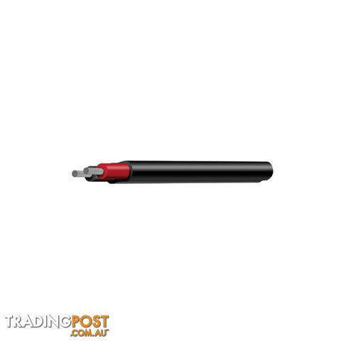 Solar Electric Cable 4mm2 Twin Core Tinned Annealed Copper 37 amp