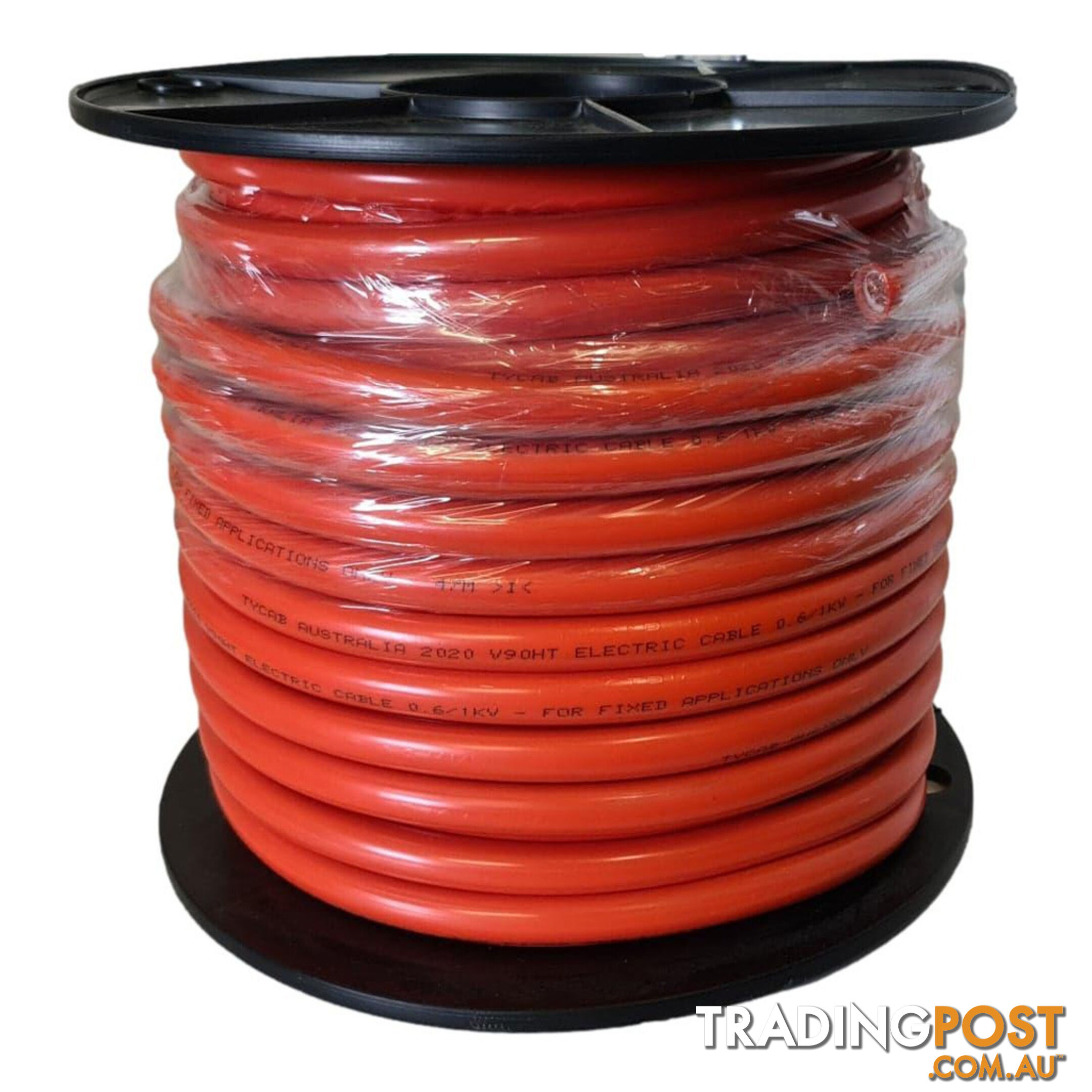 2 B S (35mm2) Weld Flex Copper Cable 220amp Orange Single Core